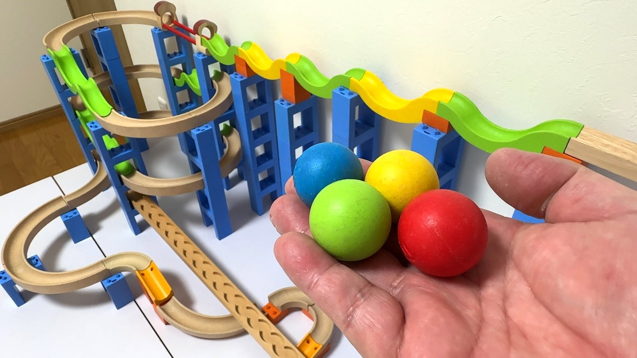 マーブルランレース☆好きなように組んで楽しむTrixTrackコース！