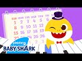 Let&#39;s Count Twelve Months | Baby Shark Word Song | Vocabulary for Kids | Baby Shark Official