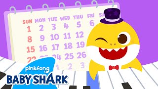 Let's Count Twelve Months | Baby Shark Word Song | Vocabulary for Kids | Baby Shark 