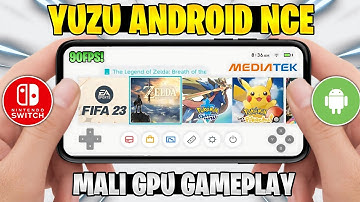 NEW 🔥 YUZU EMULATOR ANDROID NCE - YUZU ANDROID NCE TEST ON MALI GPU | NINTENDO SWITCH EMU GAMEPLAY