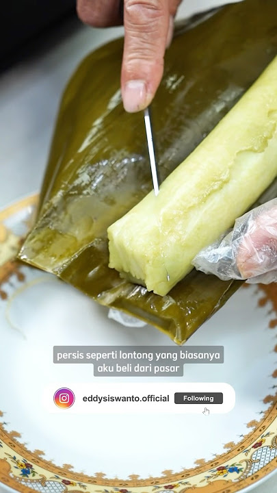 Cara Membuat Lontong #cooking #resep #kuliner