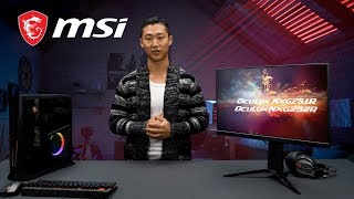 MSI Oculux NXG252R – All about eSports 