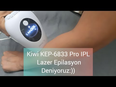 Kiwi IPL Lazer Epilasyon Cihazı / Kutu Açılımı / İlk Deneyim