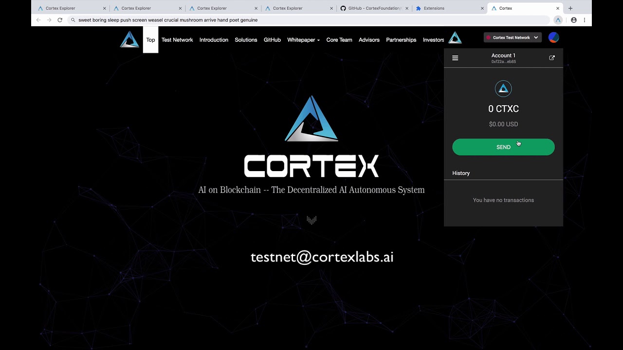 How to Deploy and Infer an AI Model on Blockchain - Cortex Testnet Cerebro