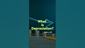 What is depreciation? #deprecation #shorts #finance
