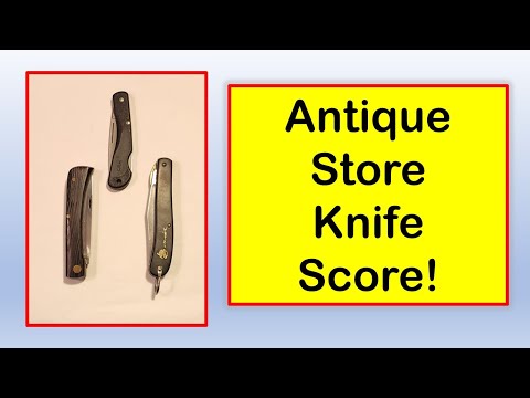 Antique Store Scores:  Remington, Case, and Aitor Knives!