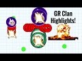 Agar.io | Gr Clan Highlights!