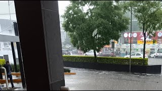 FUERTE AGUACERO EN CDMX