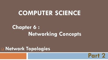 Networking Concepts |Chapter 6|part 2|12th standard |Computer Science|Network Topologies|