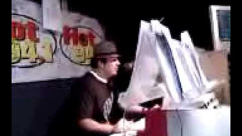 Bash choppin' it up @ Hot 94.1