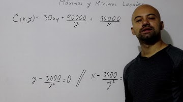 Problema Resuelto Máximos y Mínimos Locales | Función de Dos Variables