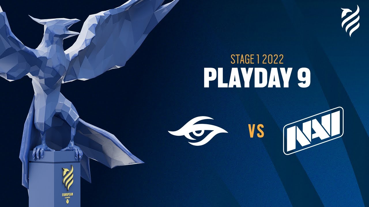 TEAM SECRET vs NAVI // Rainbow Six European League 2022 - Stage 1 - Playday #9