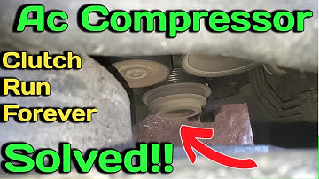 Car Ac Compressor Continuously Running Solved! | Ac Clutch Wont Short Cylcle Solved