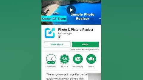 HOW TO RESIZE THE PHOTOS FOR EMIS - Mani.Ganesan