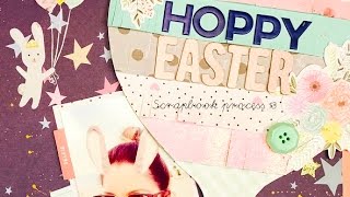 Scrapbooking process 13 - Hoppy Easter