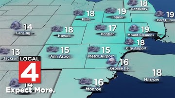 Metro Detroit weather forecast Dec. 15, 2025 -- 6 a.m. Update