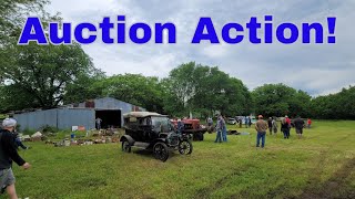 Mercurys, Muscle Cars & Model T: Barn Find Collection at Auction! Plus Vintage Boat & Ford Galaxie!