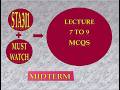 🎓 STA301 Grand Quiz Lectures 7 to 9| Midterm Preparation MCQs 🏆