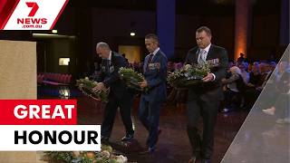Emotion-charged scenes in Canberra to honour Australia’s "Nashos" | 7NEWS
