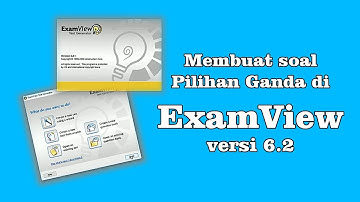 Cara membuat soal Pilihan Ganda di Examview 6.2