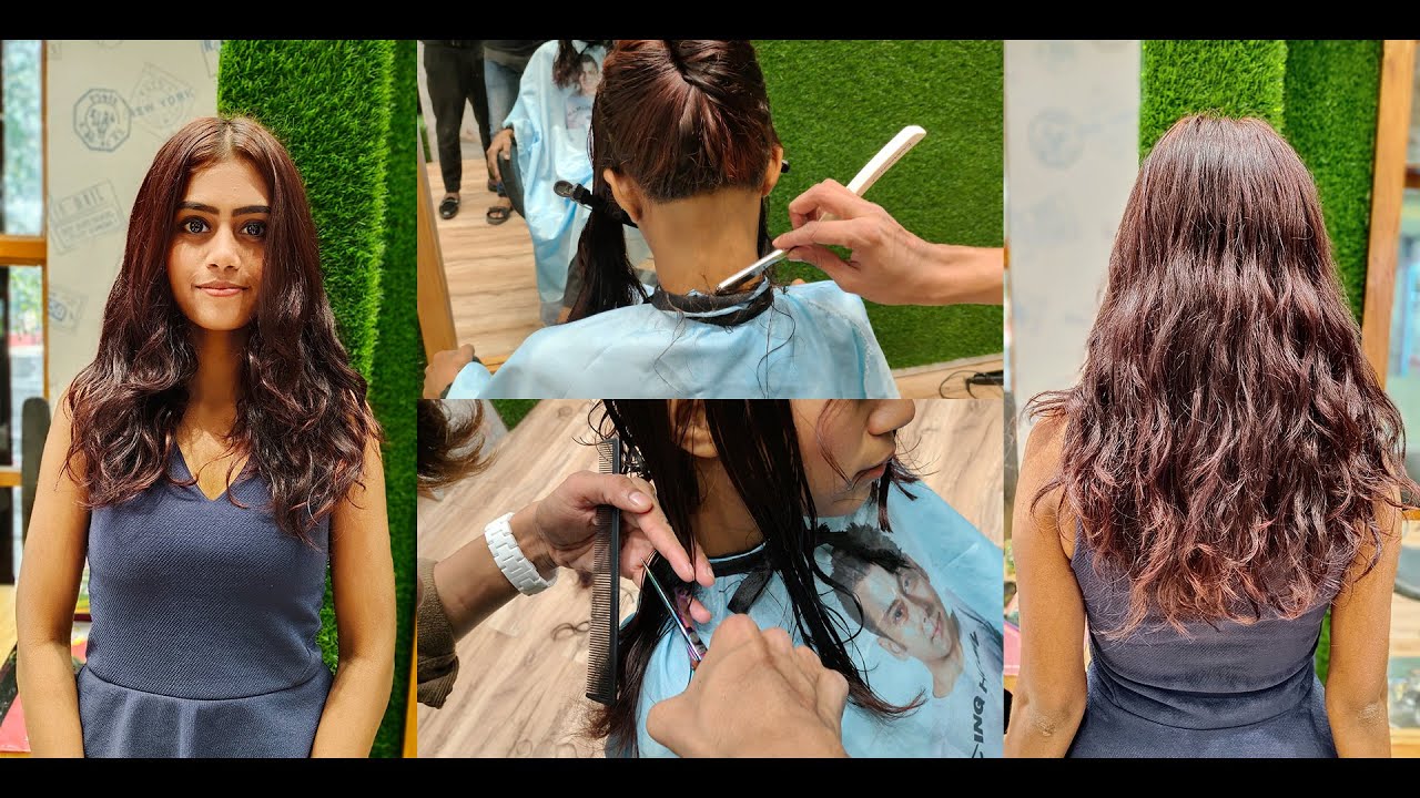 A Mumbai Girl Getting Long To Short Bob Hair For Summer Beat The Heat Pineapple Salon | Summer 2023