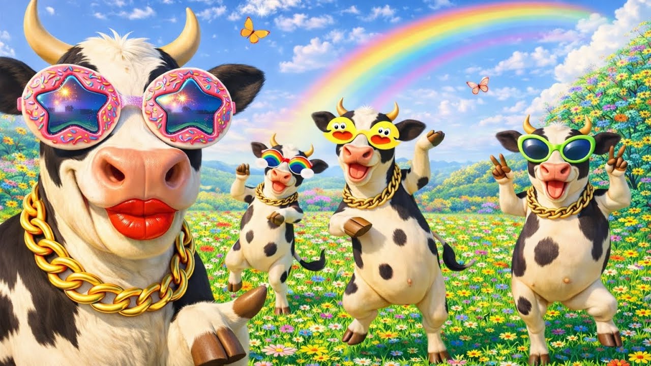 FUNNY COW DANCE 😂 |Cow Song & CowVideos 2026 |Cow dance mix |funny dancingcow |mooingcow Happu Chppu