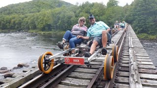 North Creek Rail Bikes, Moffit Beach Campground, Turning Stone Campground