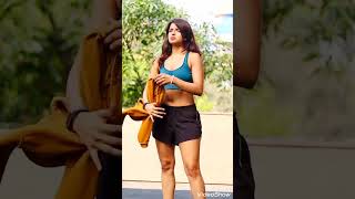 Actress Ashna Zaveri Gym Work Out Video