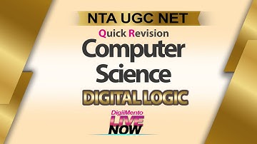Digital Logic Design | Part 1 | Live Class | NTA UGC NET Computer Science