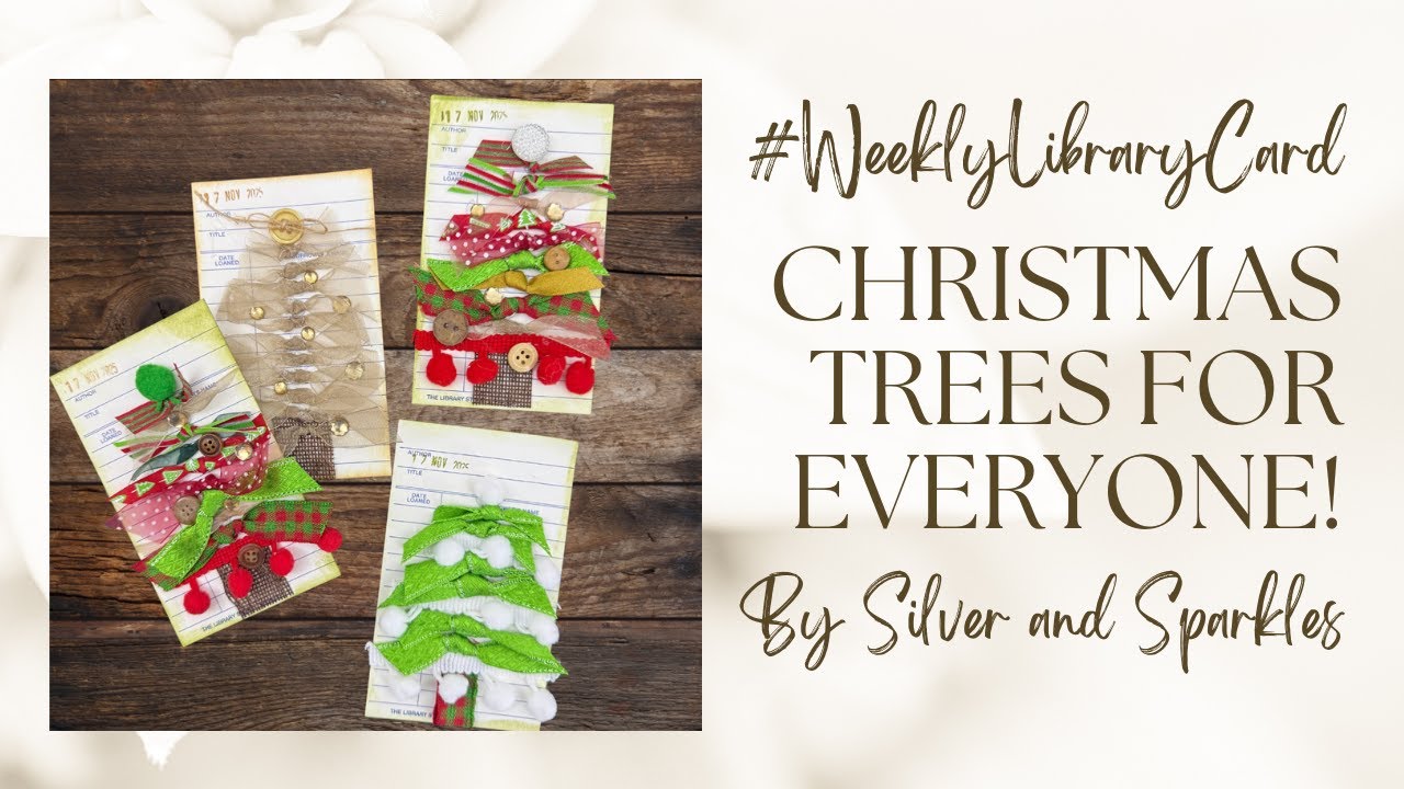 Library Card Crafts | Christmas Trees for Everyone! - YouTube