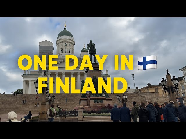 Travel vlog - Finland Vlog | Exploring the World’s Happiest Country by Train (Finnoo ➜ Kamppi)