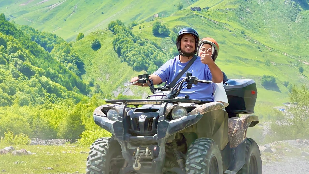 Квадроциклы в Гудаури — как это выглядит