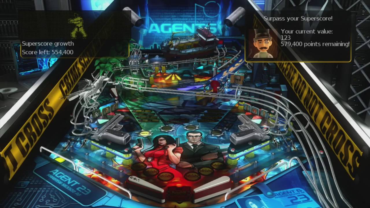 Pinball FX 2 Agents Table YouTube