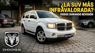 Review Dodge Durango 2009! ¿Tiene el motor del CHALLENGER? !500Nm! (Aceite y Alcohol)