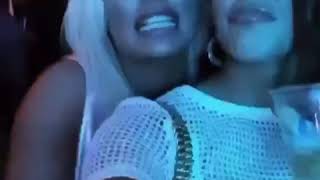 Mandy Rose And Charly Caruso At Blueface