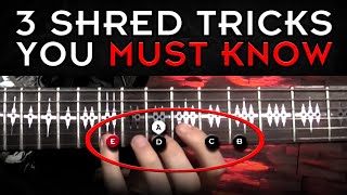 3 Best Shred Tricks | How To Play Fast Neoclassical Licks!