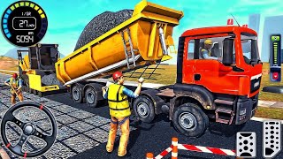 Highway City Road Builder Construction 2025 - Excavator Loading Simulator 3D - Android GamePlay screenshot 2