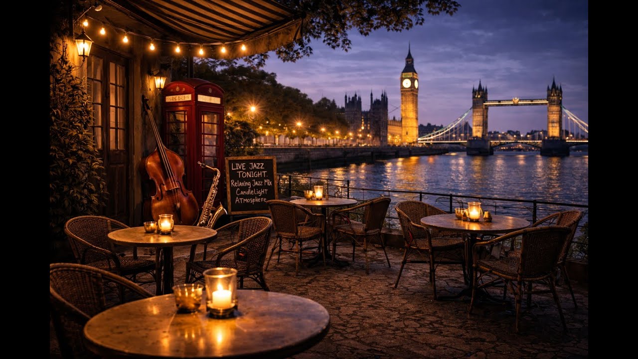 London After Dark  Noir Jazz Café Ambience