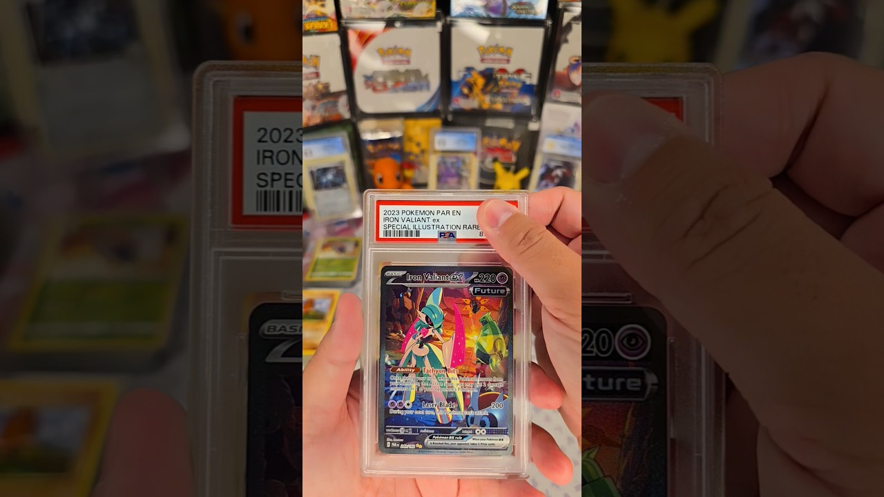 $20 Pokemon Card 😄 2023 Iron Valiant EX SIR 