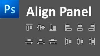 60 Second Photoshop Tutorial : Using the Align Panel -HD-