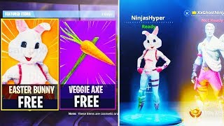 New Easter Bunny Skin Free In Fortnite Unlock All New Fortnite Battle Royale Skins Update