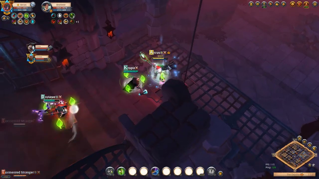 Arcus I Krupa I BroVeee  - Forgebark/Trueblot/Baddon vs 1h Fire/1h Holy/Lightcaller