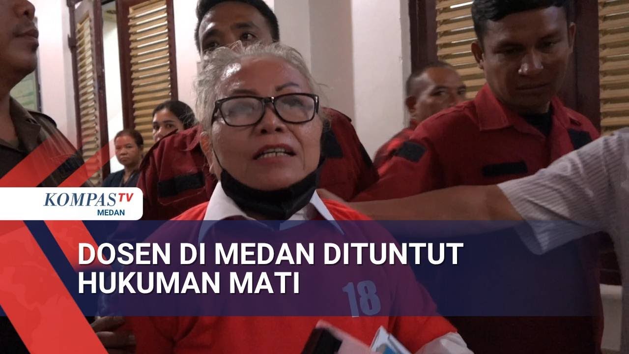 Nekat Bunuh Suami Sendiri, Dosen di Medan Dituntut Hukuman Mati