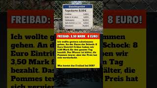 Freibad 3,50 Mark 8 Euro