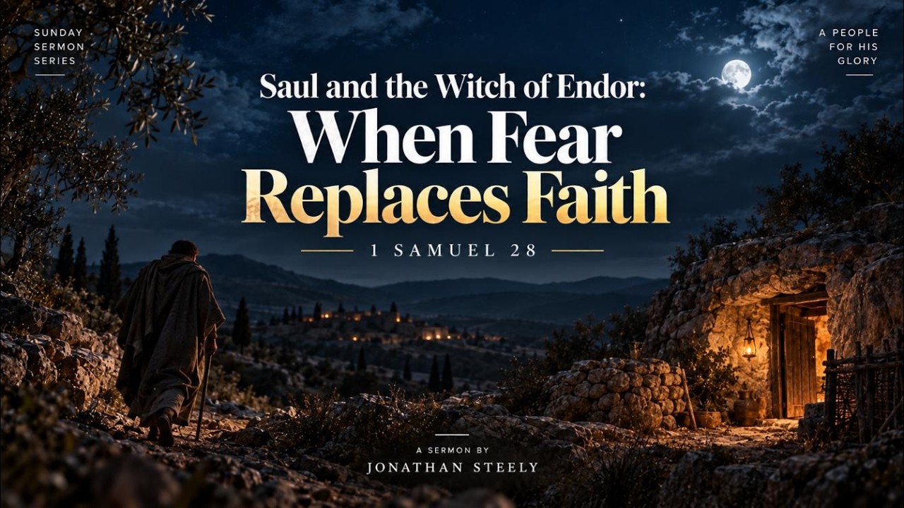 Saul and the Witch of Endor: When Fear Replaces Faith — Jonathan Steely, 1 Samuel 28