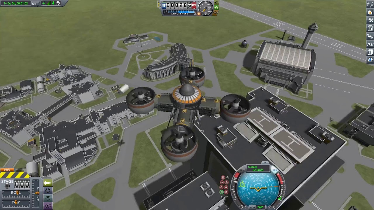 KSP Quadcopter Prototype YouTube