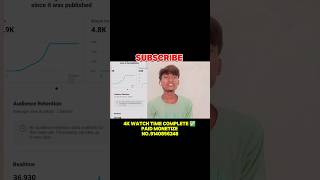 24 Hours me 4000 Hours Watch Time Complete | proxy cpm work | proxy se cpm work kaise kare#manojdey