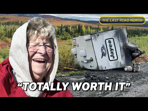 She Destroyed Her Trailer on Canada's Most Remote Highway — Her Reaction is Priceless