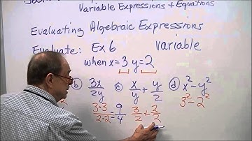 m1103 Chap 1.4 Exponents, Order of Operations, Variables & Equations