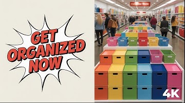 The Container Store Walk Through 4K Body Cam! 📦📹